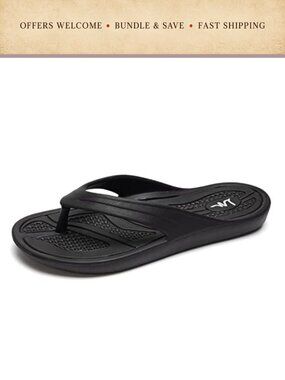 Women's EVA Flip Flops Thong Sandals Lightweight Water Resistant Slip On